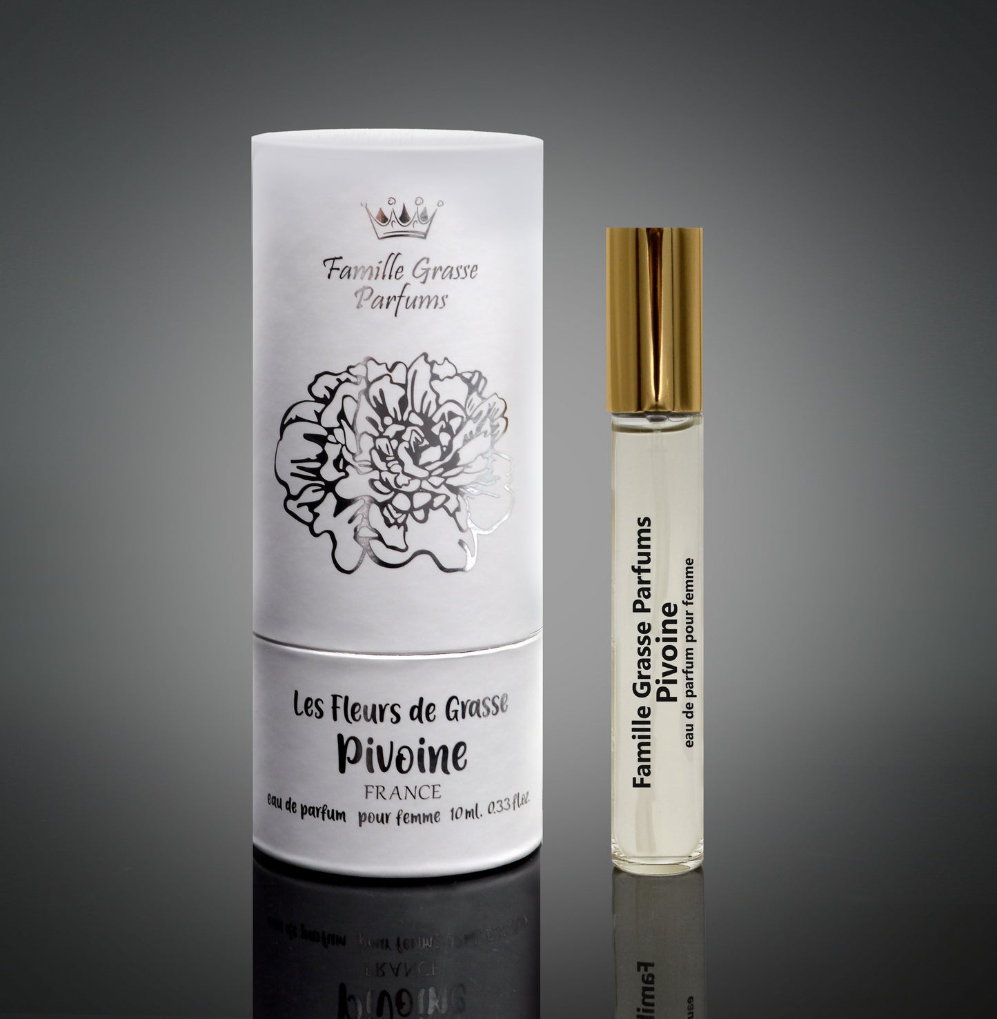 LES FLEURS DE GRASSE PIVOINE eau de parfum for women 10ml