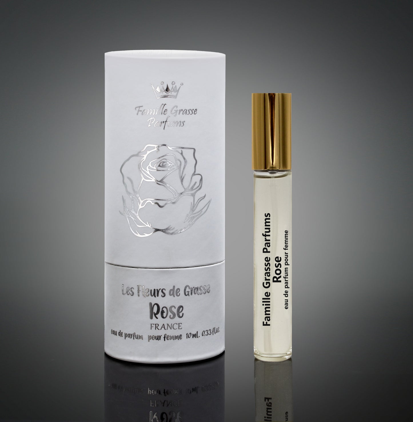 LES FLEURS DE GRASSE ROSE eau de parfum pour femme 10ml