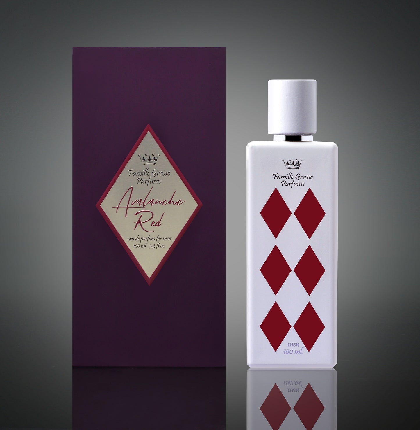 AVALANCHE RED eau de parfum for men 100ml