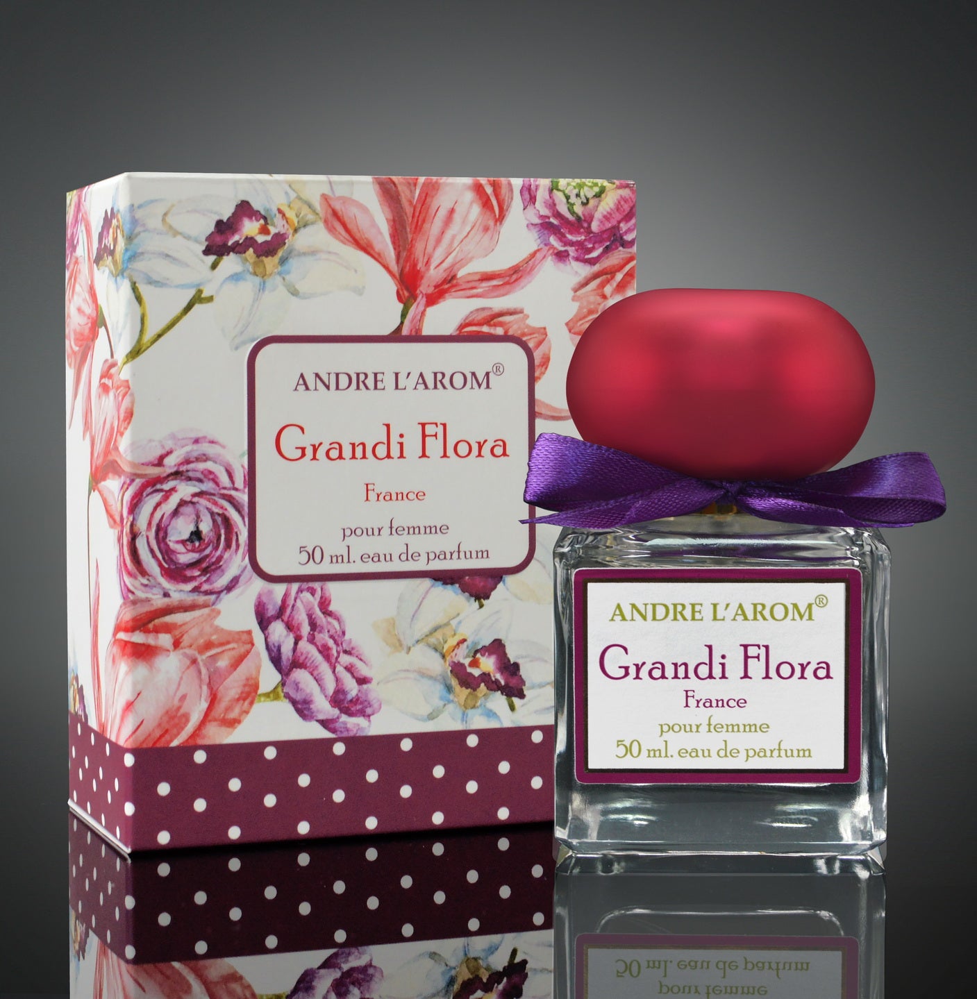 GRANDI FLORA eau de parfum for women 50ml