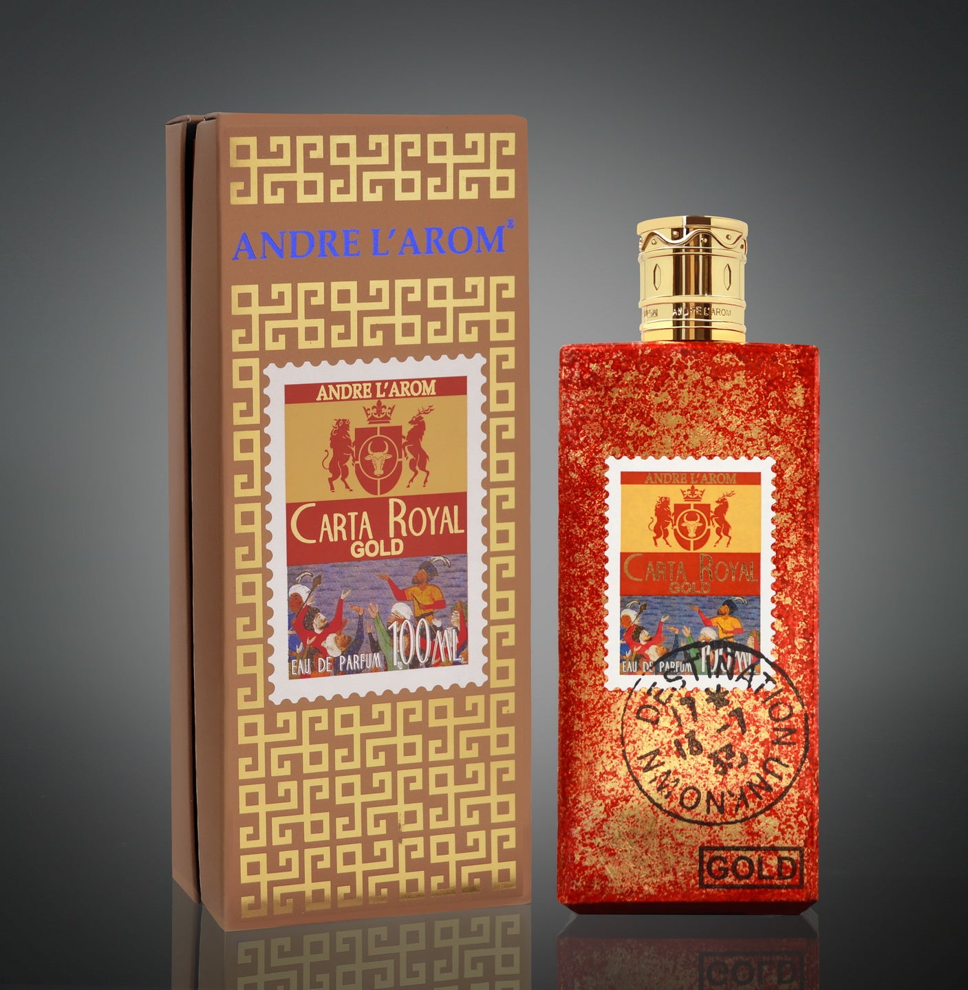CARTA ROYAL GOLD eau de parfum for men 100ml