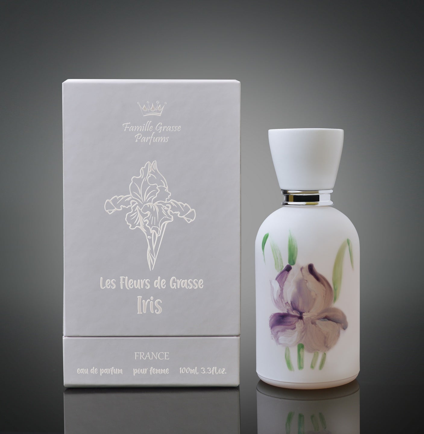 LES FLEURS DE GRASSE IRIS eau de parfum for women 100ml