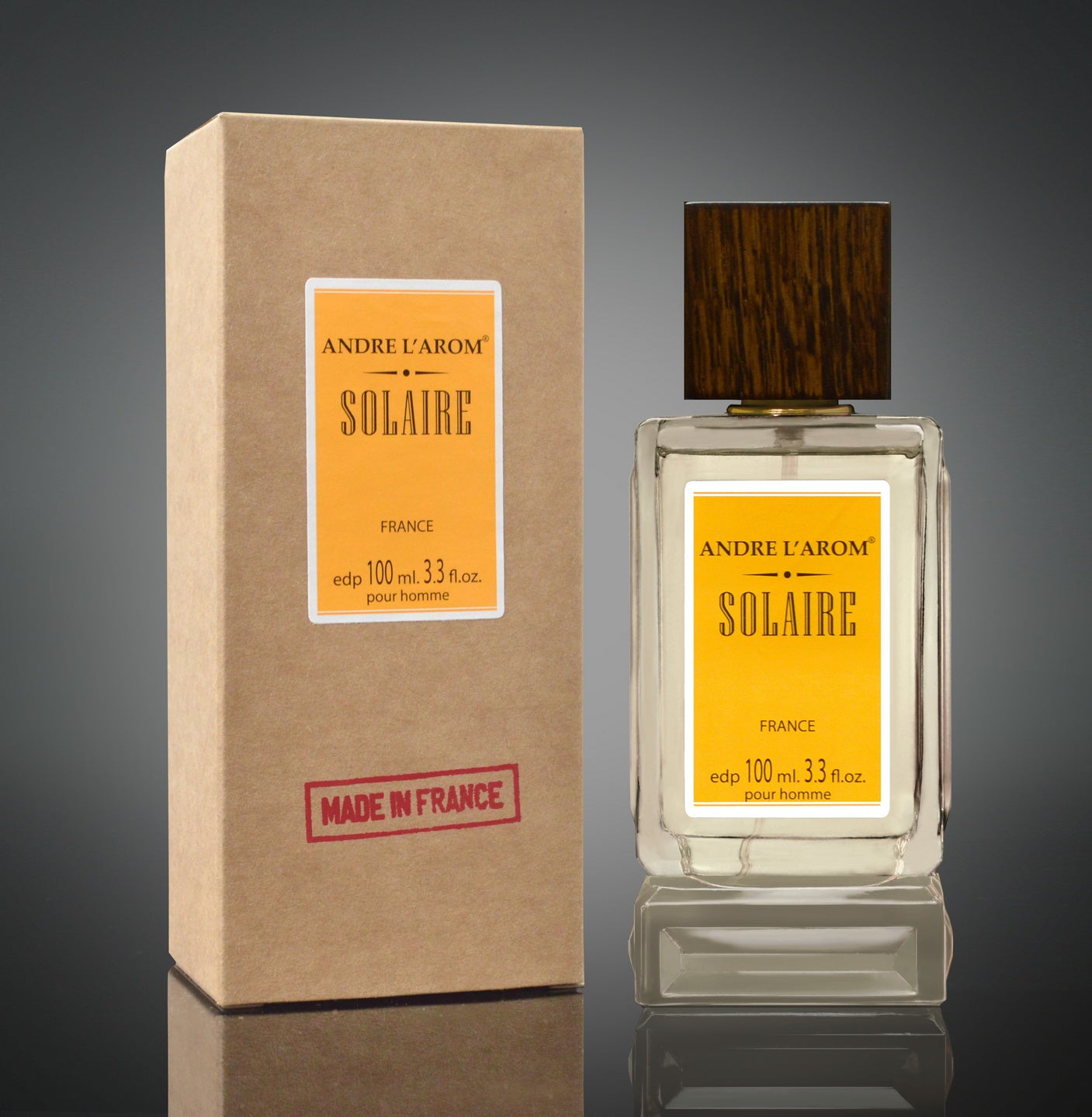 SOLAIRE eau de parfum for men 100ml