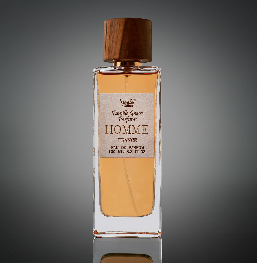 HOMME eau de parfum pour homme 100ml – Famille Grasse Parfums Ltd
