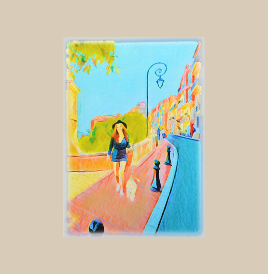 Illustrated scented cards — Set of 5