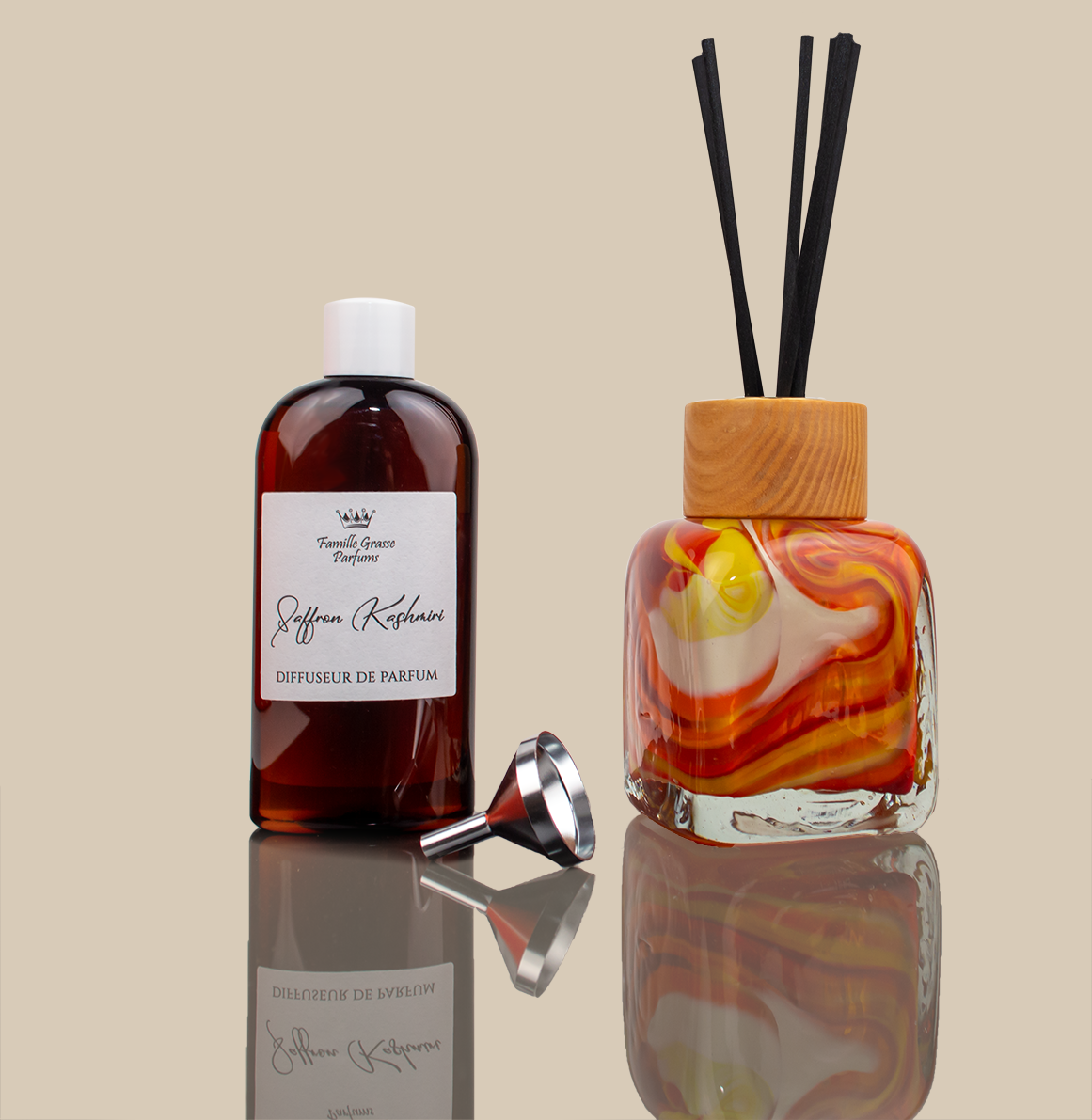 Saffron Kashmiri — Diffuseur de parfum 200 ml