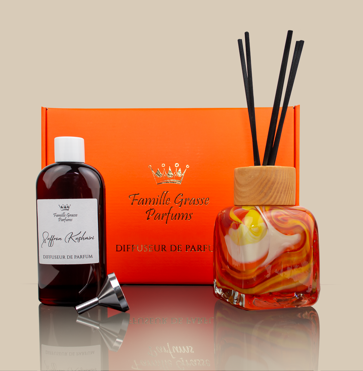 Saffron Kashmiri — Diffuseur de parfum 200 ml