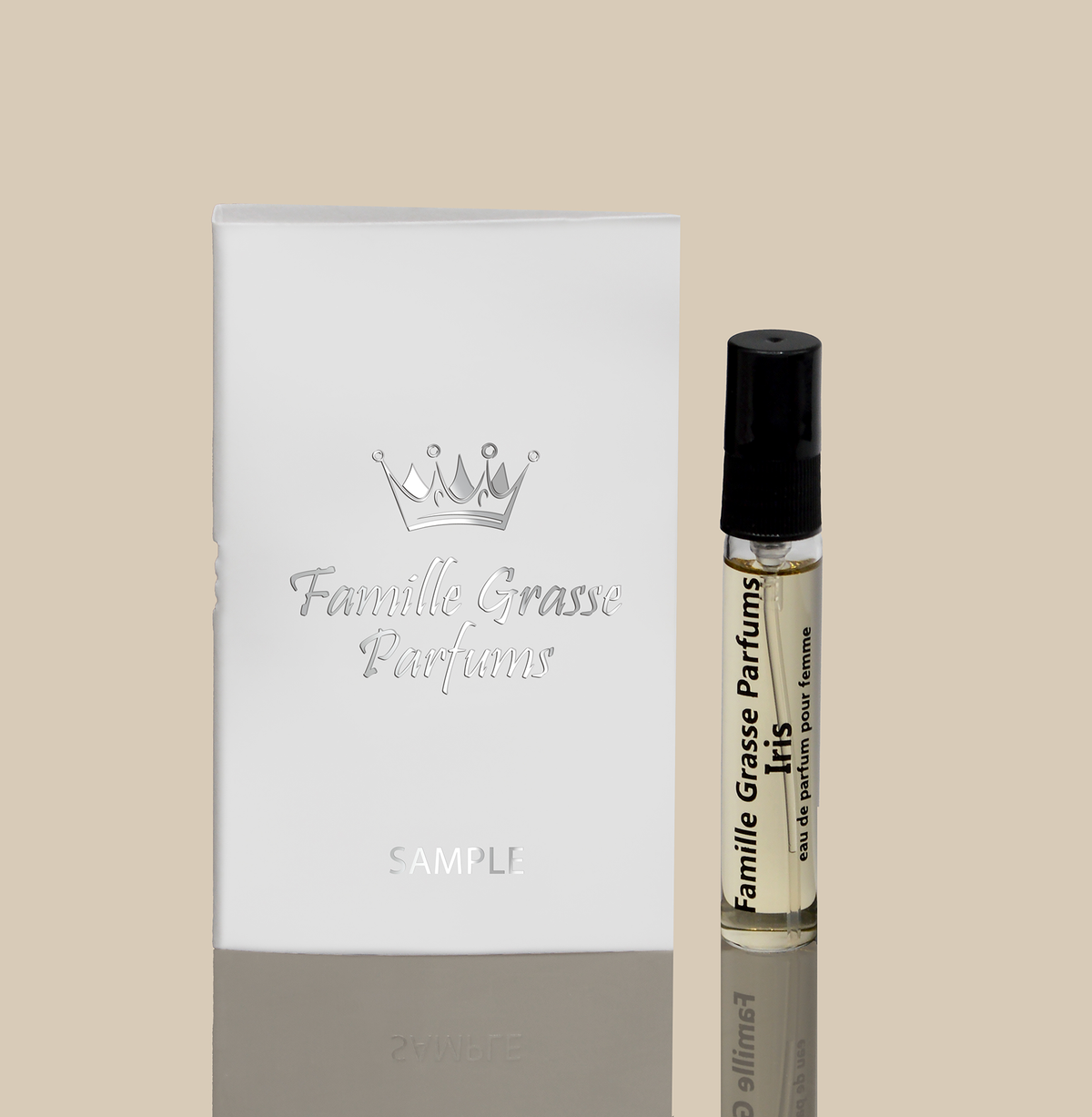 LES FLEURS DE GRASSE IRIS eau de parfum pour femme 5 ml