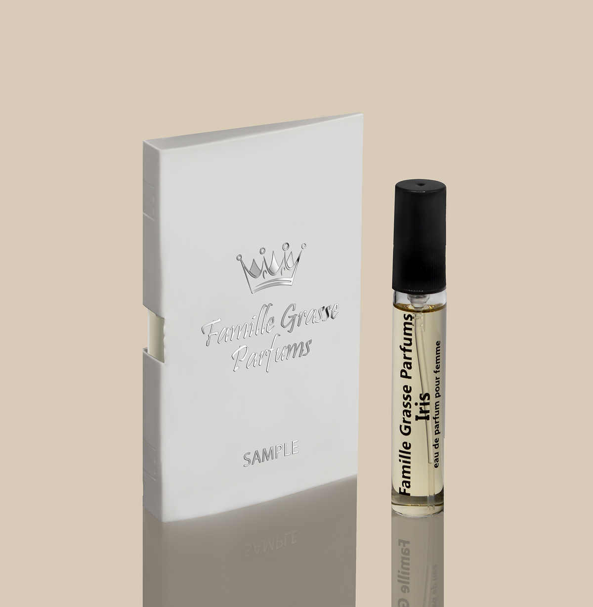 LES FLEURS DE GRASSE IRIS eau de parfum pour femme 5 ml