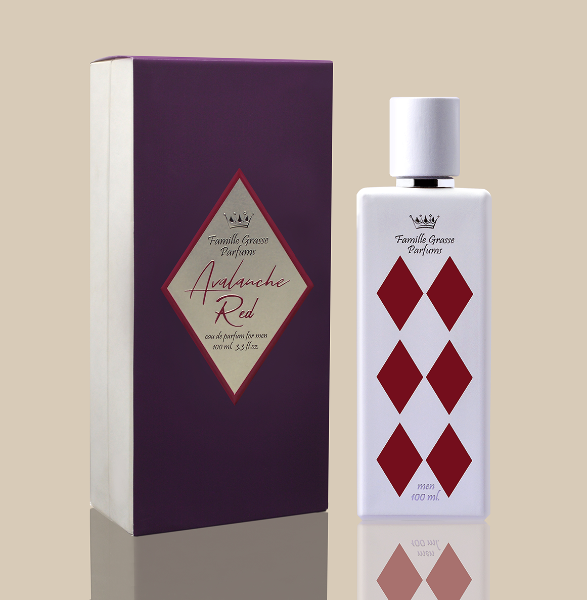 AVALANCHE RED eau de parfum for men 100 ml