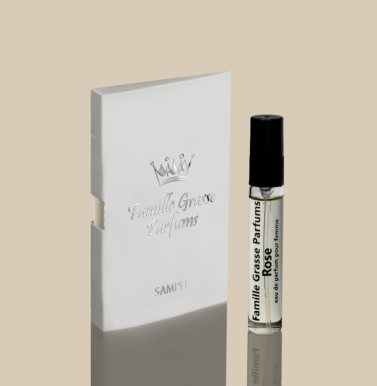 LES FLEURS DE GRASSE ROSE eau de parfum for women 5 ml