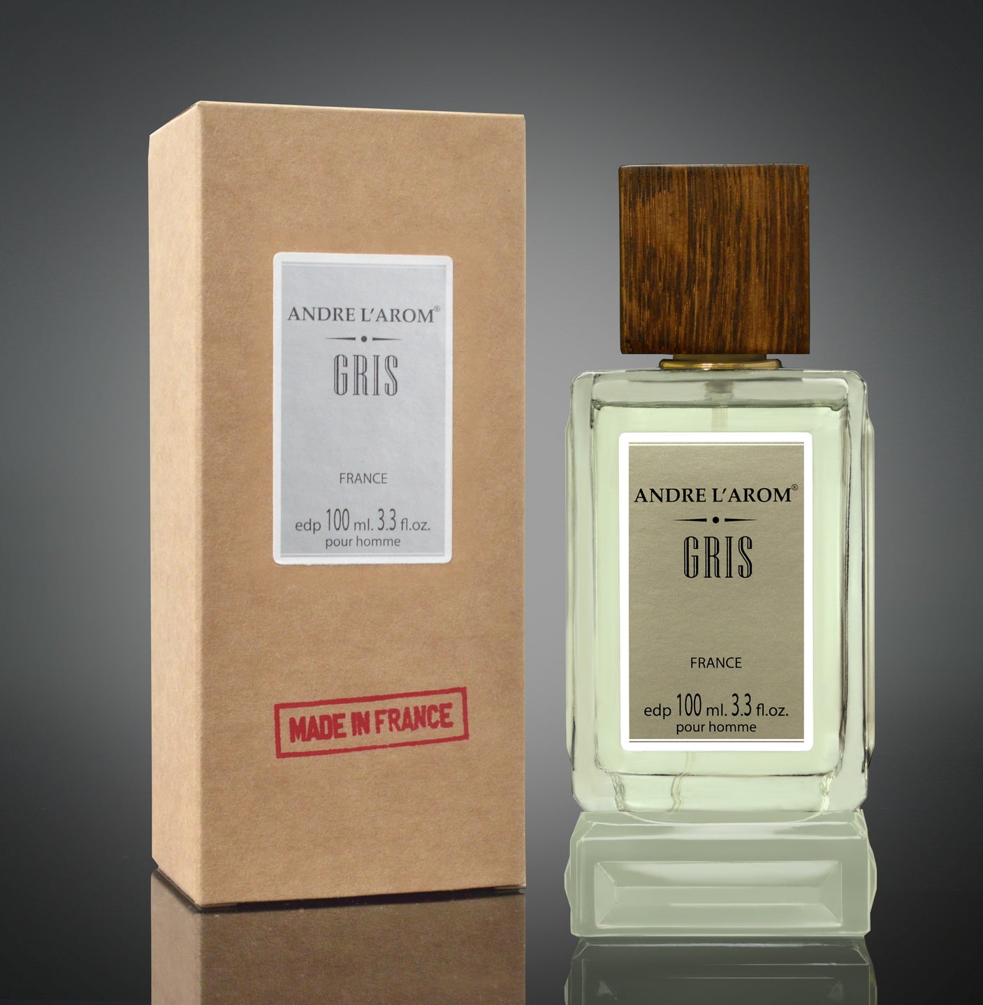 GRIS eau de parfum pour homme 100ml