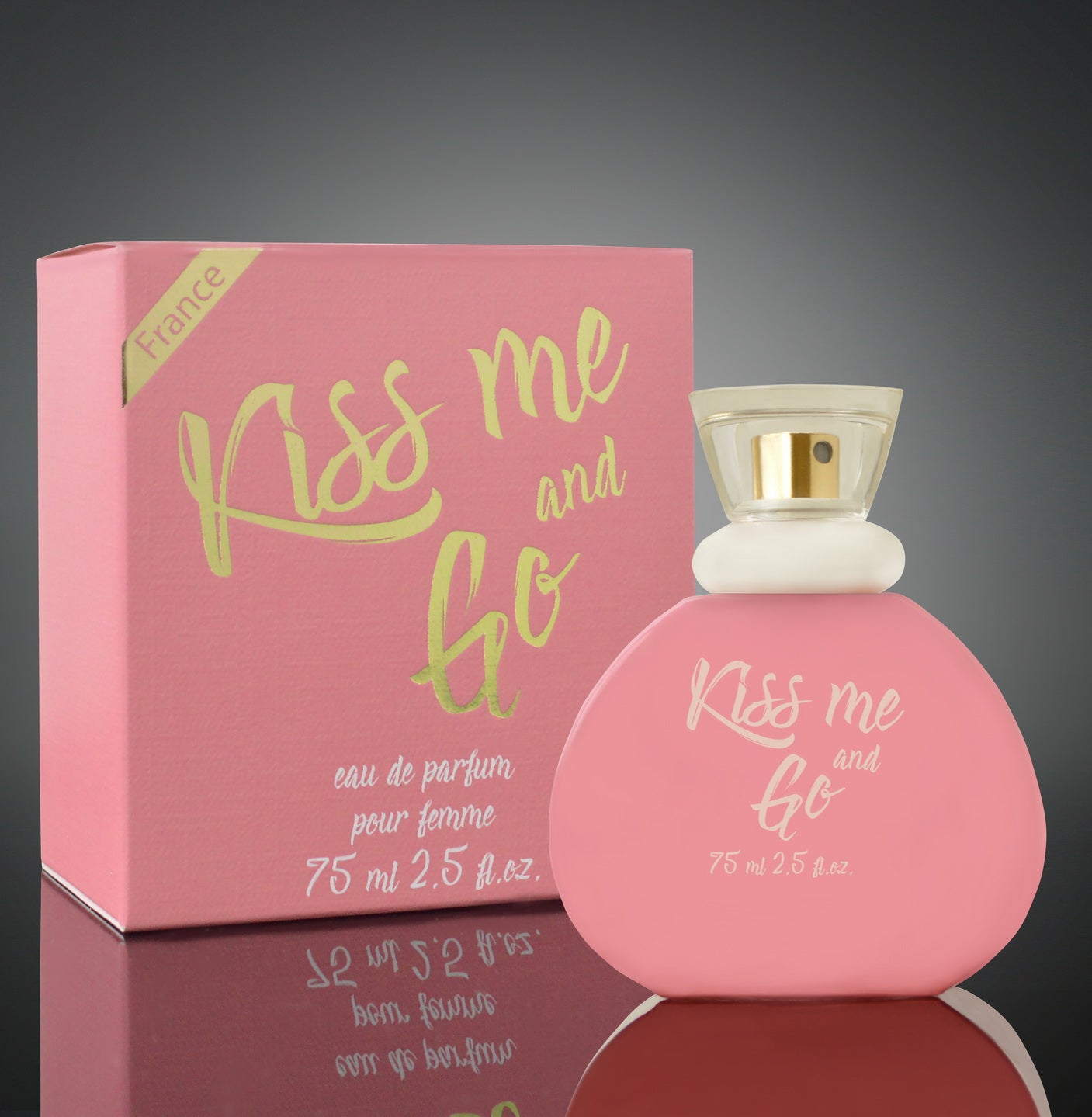 KISS ME AND GO eau de parfum pour femme 75ml